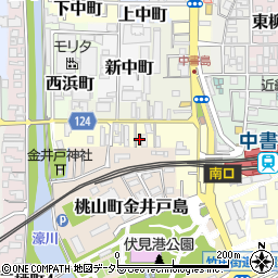 京都府京都市伏見区三栖向町751周辺の地図