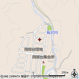 静岡県藤枝市岡部町岡部1660周辺の地図