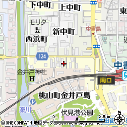 京都府京都市伏見区三栖向町周辺の地図