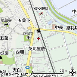 愛知県知多郡阿久比町椋岡道上周辺の地図