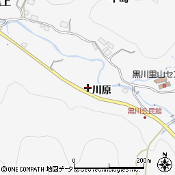 兵庫県川西市黒川川原288周辺の地図