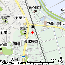 愛知県阿久比町（知多郡）椋岡（道上）周辺の地図