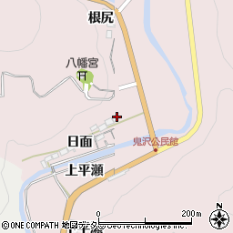 愛知県岡崎市夏山町日面47周辺の地図