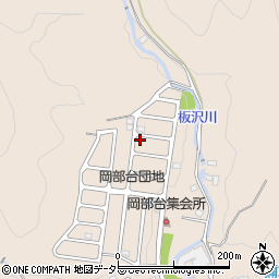 静岡県藤枝市岡部町岡部1660-26周辺の地図