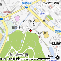 兵庫県加西市北条町横尾364-31周辺の地図