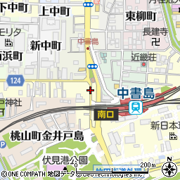 京都府京都市伏見区三栖向町742周辺の地図