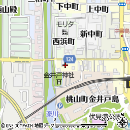京都府京都市伏見区三栖向町768周辺の地図
