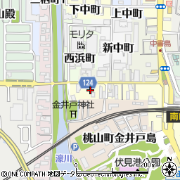 京都府京都市伏見区三栖向町765周辺の地図