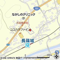 愛知県新城市長篠森上17周辺の地図