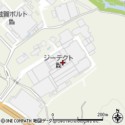株式会社ジーテクト　工機２課周辺の地図