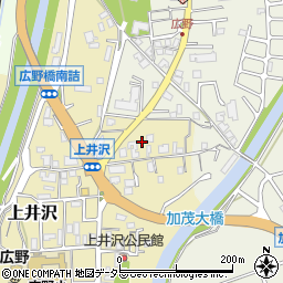 兵庫県三田市上井沢494周辺の地図