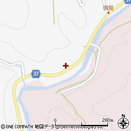 愛知県岡崎市明見町坊田周辺の地図