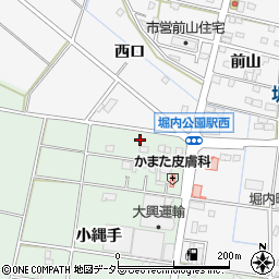 愛知県安城市桜井町元山11周辺の地図