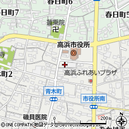 岡崎信用金庫高浜支店周辺の地図