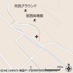 岡山県新見市哲西町矢田3734周辺の地図