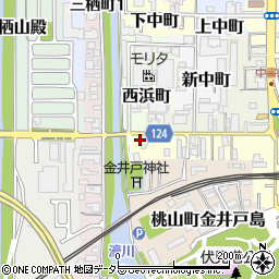京都府京都市伏見区三栖向町769周辺の地図