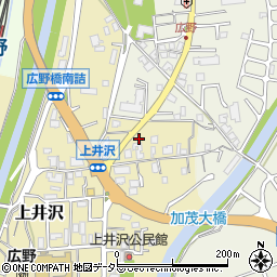 兵庫県三田市上井沢495周辺の地図