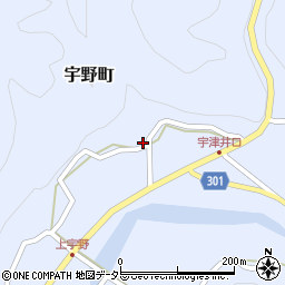 島根県浜田市宇野町516周辺の地図