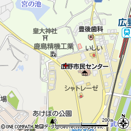 兵庫県三田市上井沢34周辺の地図