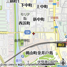 京都府京都市伏見区三栖向町757周辺の地図