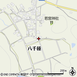 兵庫県神崎郡福崎町八千種1741周辺の地図