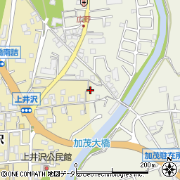 兵庫県三田市上井沢507周辺の地図