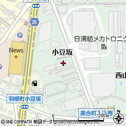 ユートピア小豆坂弐番館周辺の地図