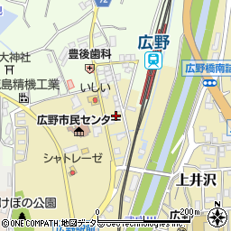 兵庫県三田市上井沢20周辺の地図