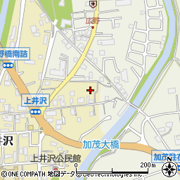 兵庫県三田市上井沢513周辺の地図