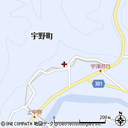 島根県浜田市宇野町504周辺の地図