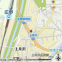 兵庫県三田市上井沢457周辺の地図