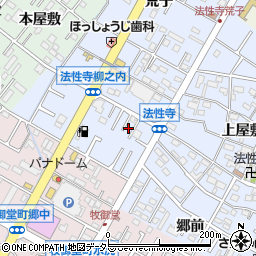 愛知県岡崎市法性寺町柳之内32周辺の地図