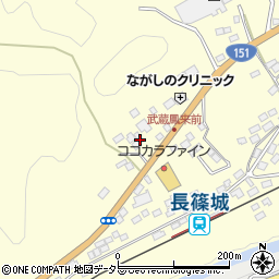愛知県新城市長篠森上22周辺の地図