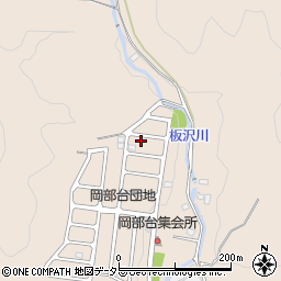 静岡県藤枝市岡部町岡部1660-37周辺の地図