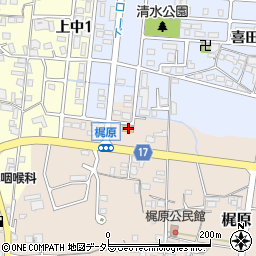 兵庫県加東市梶原412周辺の地図