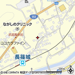 愛知県新城市長篠鍛治屋貝津15周辺の地図