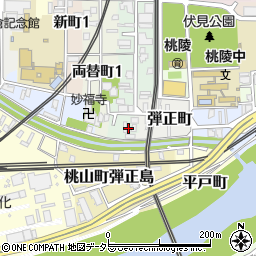 第二和敬荘周辺の地図