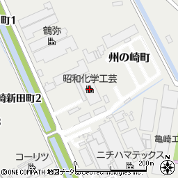 昭和化学工芸株式会社　本社営業所周辺の地図