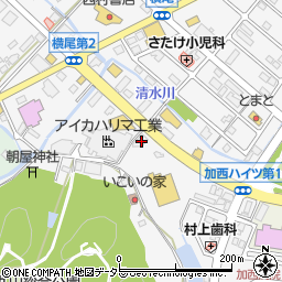 兵庫県加西市北条町横尾470周辺の地図