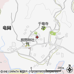 千葉県館山市竜岡周辺の地図