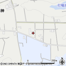 兵庫県三田市下内神625周辺の地図