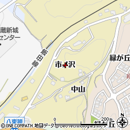 愛知県新城市大海（市ノ沢）周辺の地図