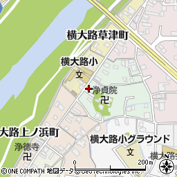 京都府京都市伏見区横大路中ノ庄町13周辺の地図