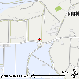 兵庫県三田市下内神581周辺の地図