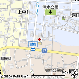 兵庫県加東市梶原418周辺の地図