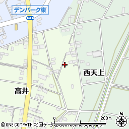 愛知県安城市石井町高井271周辺の地図