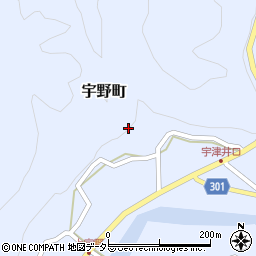 島根県浜田市宇野町497周辺の地図