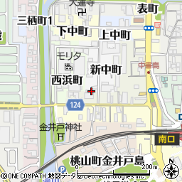 京都府京都市伏見区新中町716周辺の地図