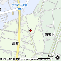 愛知県安城市石井町高井292周辺の地図