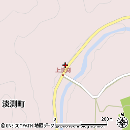 愛知県岡崎市淡渕町日向周辺の地図